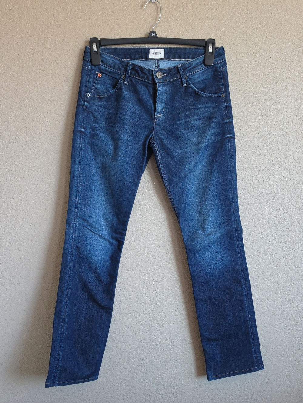 Hudson Jeans Men's Slim Fit Denim - Deep Blue Wash